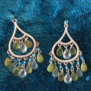Lane Bryant chandelier earrings